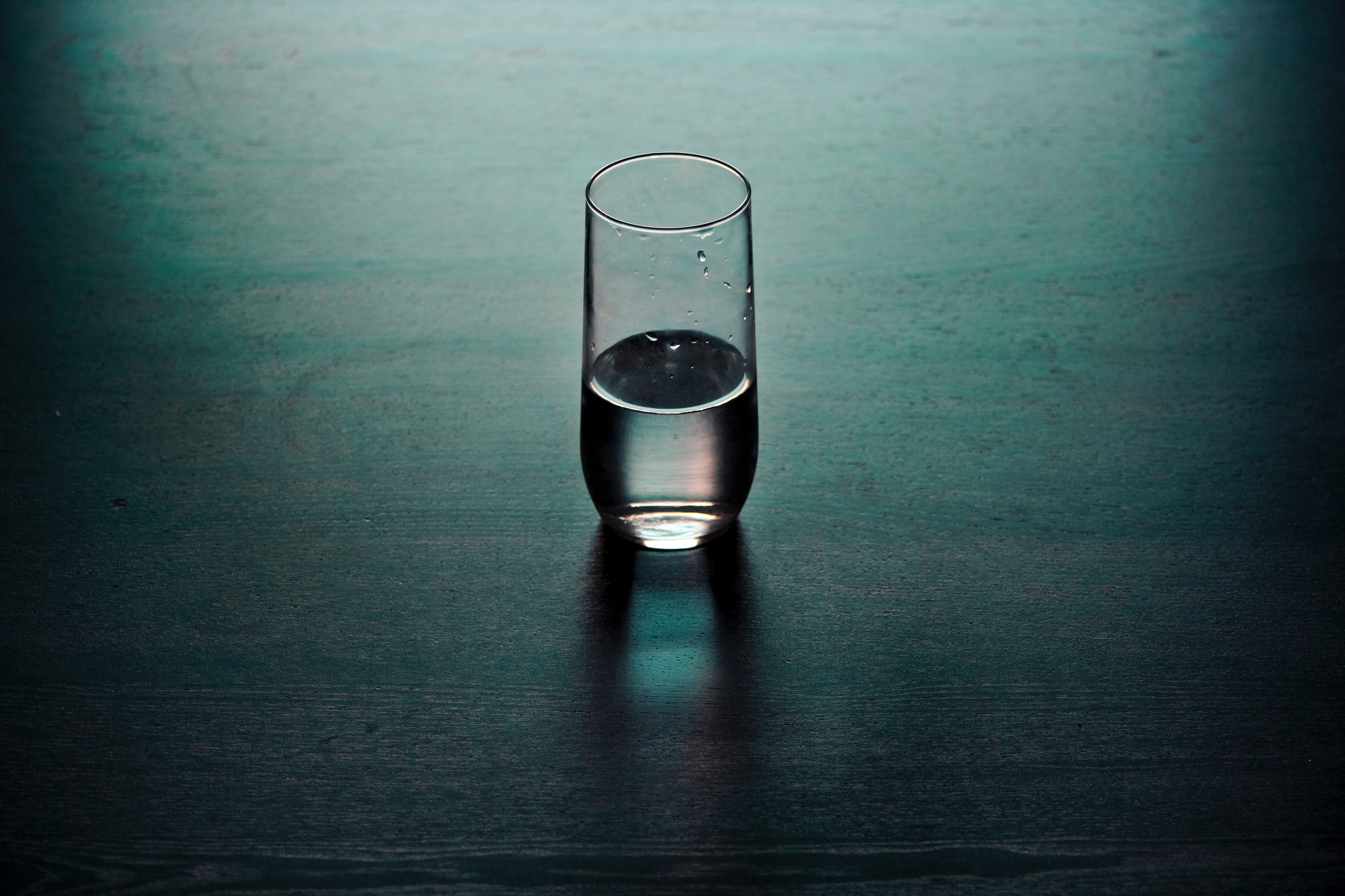 half full glass